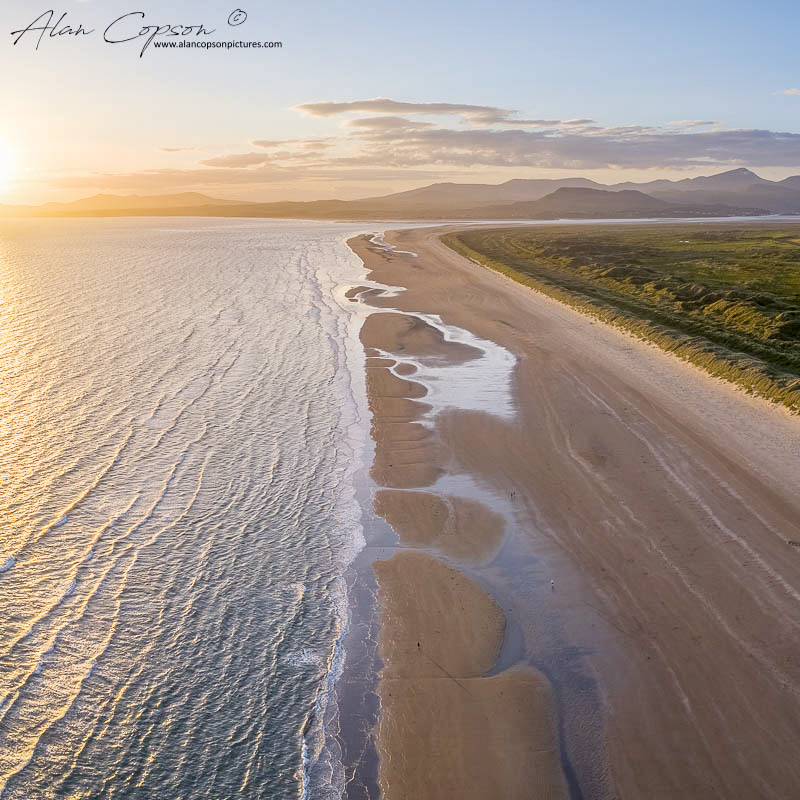 Alan Copson © Wales, Gwynedd, Harlech Beach